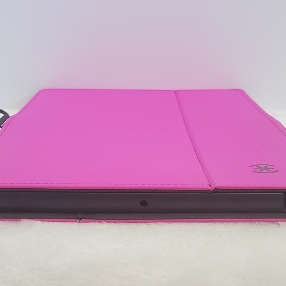 NWT Speck Stylefolio IPad 2019-2020 Fushia Pink Microban Case - Picture 13 of 16